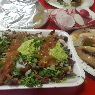 Carne asada plate comes with tortillas i defenitly recomend it