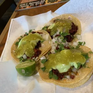 Chorizo Tacos