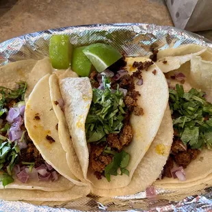 Chorizo Tacos