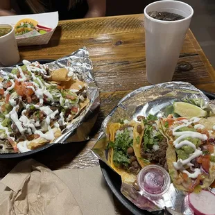 2 Shrimp 2 bierra and nachos