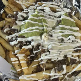 Carne asada fries