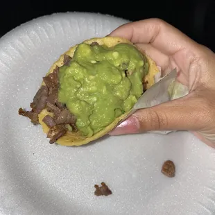 Asada taco