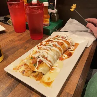 Shrimp Enchilada
