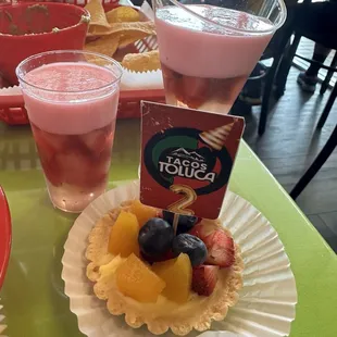 Desserts for their 2nd anniversary