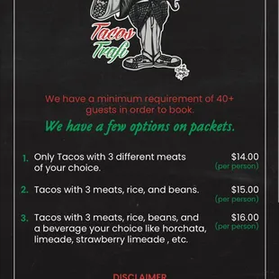 Packages &amp; Pricing