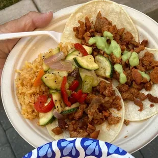 Pork tacos