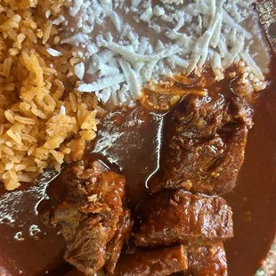 Costillas en salsa roja