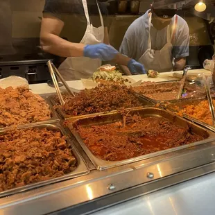 Made with well seasoned ingredients.
