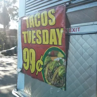 Can't beat 99c Tacos!