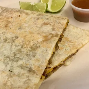 Meat quesadilla