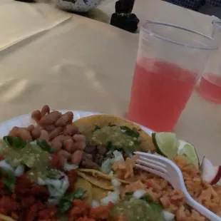 Just a glimpse of what Angel's Tacos provides.