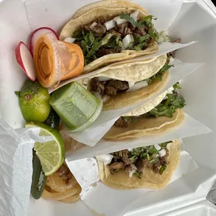 Steak tacos