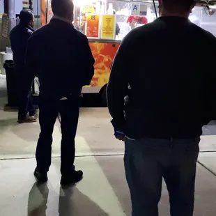 Located in the Food 4 Less parking lot.