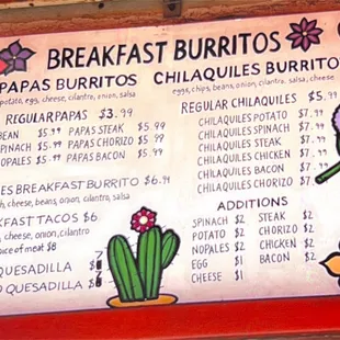 These are our current prices as of 12/13/23