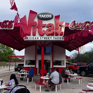 Front of restaurant