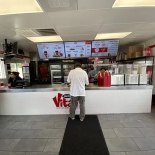 Entrance to Vitali. Excellent customer service! Place is clean.