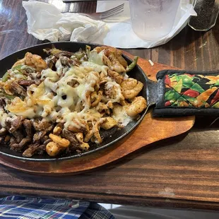 Fajita nachos
