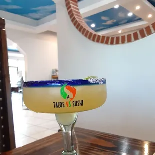 Delicious mixed drinks and food along with a fun atmosphere.