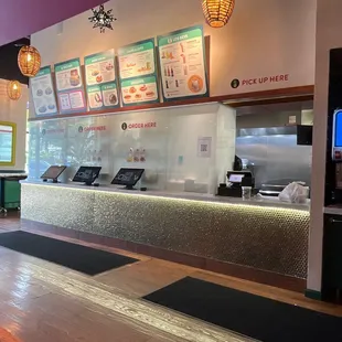 Front counter