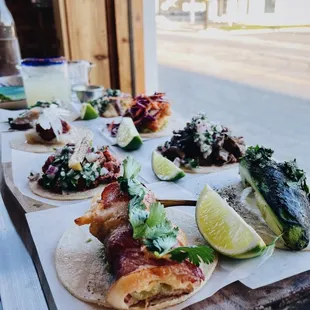 All 8 tacos they have on the menu.