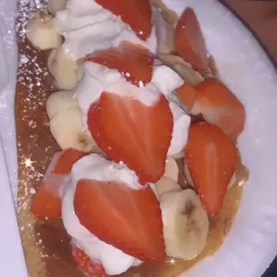 Delicious crepe