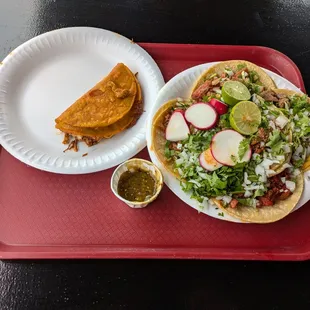 @endoedibles on Instagram 09/14/24  Carne Asada Taco, Al Pastor Taco, Chorizo Taco, Tripa Taco, Suadero Taco, Quesabirria Taco