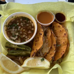 Birria tacos