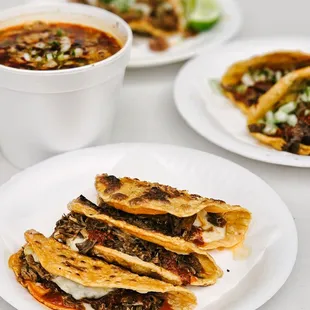 Quesatacos Birria de Chivo (Goat Meat)