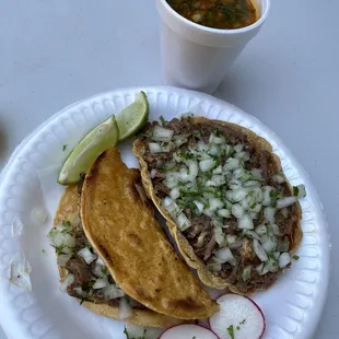 Taco dorado and vampiro