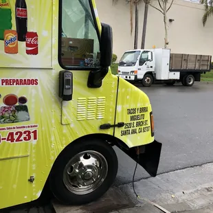 a delivery truck