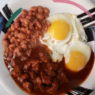 Carne adobada breakfast