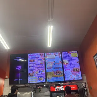 Food menu