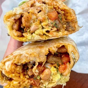 Cheese blanket burrito