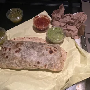 Carne burrito. 8.50$