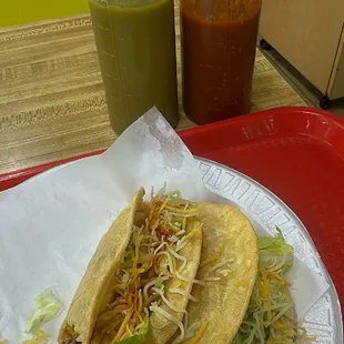 Hard beef tacos are always on special Tuesdays!