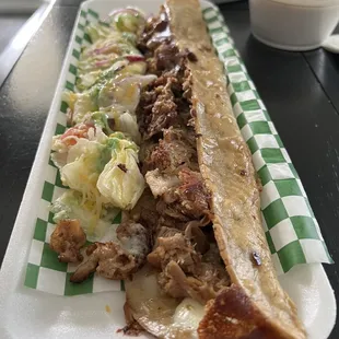 Machete with Carnitas.