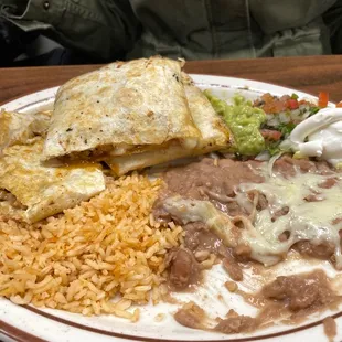 Chicken Quesadilla- really good!