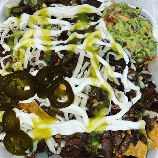 Asada Nachos