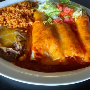 Red Enchiladas