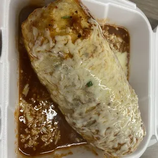 Wet Carne Asada Burrito