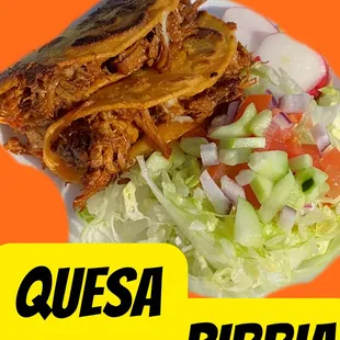 Quesa Birria Tacos