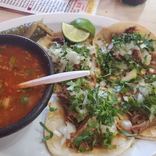 Birria tacos special