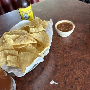 Free home made chips and salsa always as you sit down and go over menu is a plus for me.