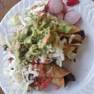 a plate of food