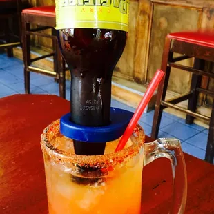 Pacifico Michelada all the way