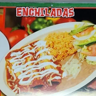 Taqueria y Mariscos La Gloria -  enchiladas