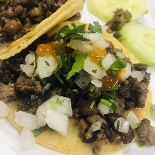 Carne asada tacos