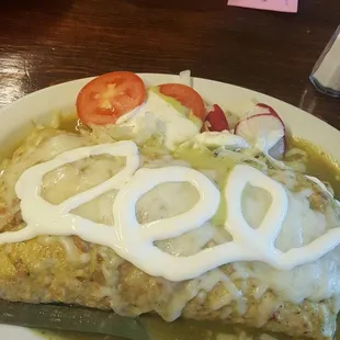Carne Asada Wet Burrito