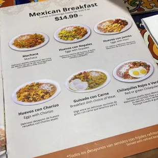 Breakfast fare