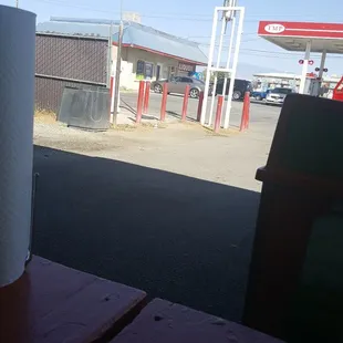 Right next door